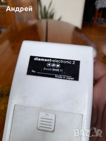 Стар калкулатор Diamant 2, снимка 4 - Антикварни и старинни предмети - 36499342