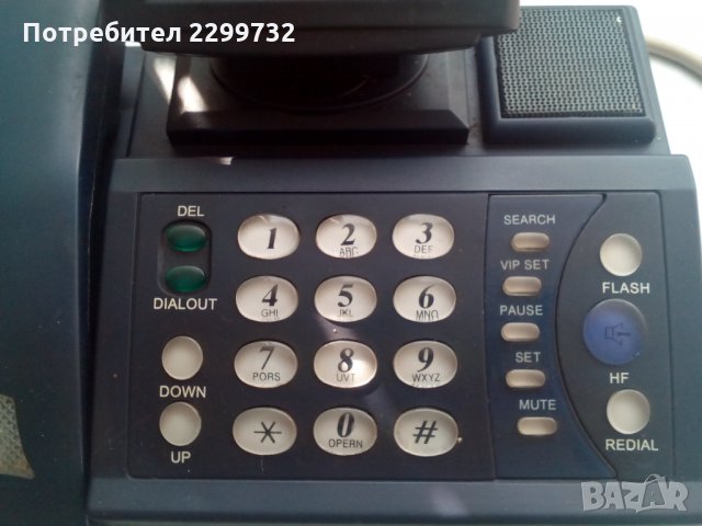 Телефон Panaphone KX-T 2211 LMID, снимка 4 - Стационарни телефони и факсове - 34503240