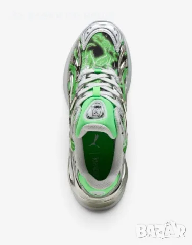 PUMA x RIPNDIP Inverse Silver / Green Мъжки Маратонки👟Мъжки Спортни Обувки  Код P2955 , снимка 3 - Маратонки - 55817010