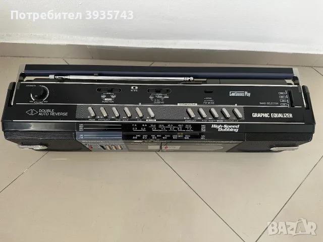 Sharp WQ-571Z(BK) Japan , снимка 10 - Радиокасетофони, транзистори - 56440398