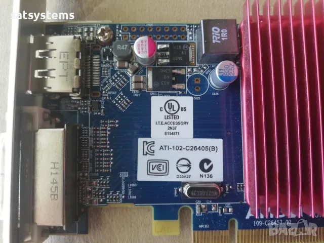 Видео карта AMD Radeon Dell HD 6450 1024MB GDDR3 64bit PCI-E, снимка 6 - Видеокарти - 48088305