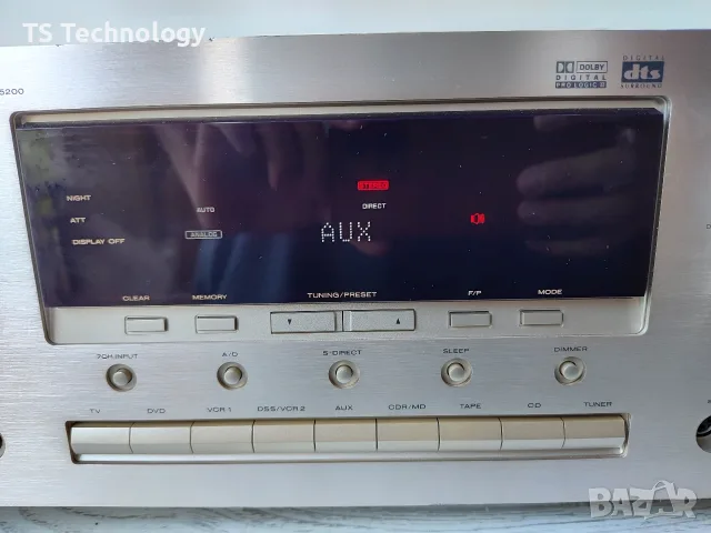 6.1 AV Ресивър Marantz SR5200 (Шампанско) – 6х90W, Оптични входове, снимка 2 - Ресийвъри, усилватели, смесителни пултове - 56046996