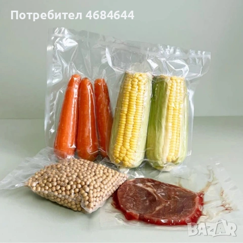 Вакуумни пликове за запечатване на храни – комплект 30 броя в 3 размера, снимка 5 - Други - 53159323
