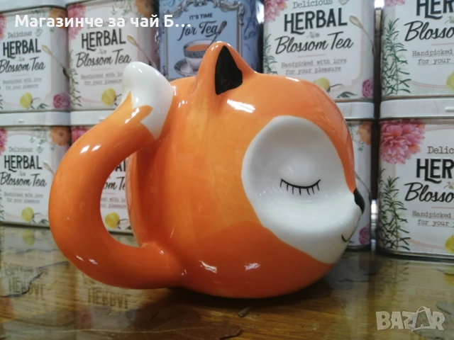Чаша, лисица, снимка 3 - Чаши - 51678020