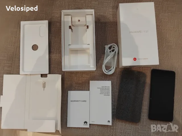 Смарт телефон Huawei P30 Android smartphone 128GB, 6GB RAM, снимка 4 - Huawei - 56426833