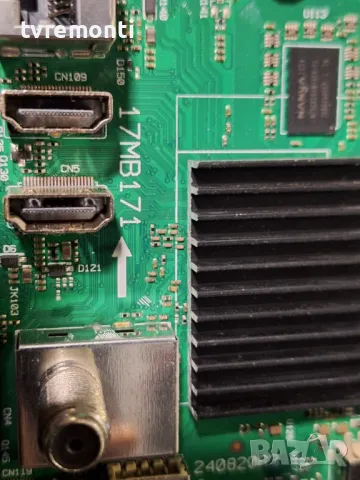 Main board 17MB171 от TOSHIBA 32LA2063DG 32inc DISPLAY VES315UNGB-L3-N52, снимка 2 - Части и Платки - 47738134