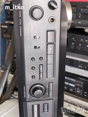 Sony MDS-JE510 мини диск рекордер - за части, снимка 9 - Декове - 51479928