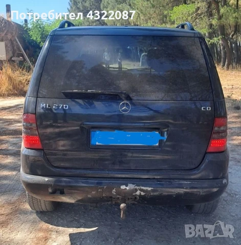  Mercedes-Benz ML 270 2.7 CDI, снимка 3 - Автомобили и джипове - 51141936