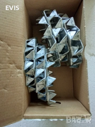 Връзка съединителна (булдог) за дървени греди – 95 мм, 10 броя , снимка 2 - Железария - 51165893