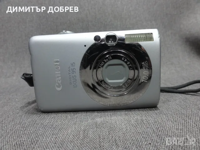 ЦИФРОВ ФОТОАПАРАТ CANON IXUS 95 IS 10.0MP CCD DIGITAL CAMERA Y2K DIGICAM, снимка 2 - Фотоапарати - 55877122