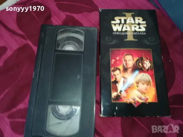STAR WARS I-НЕВИДИМА ЗАПЛАХА-VHS VIDEO ORIGINAL TAPE 2012241833, снимка 8 - Други жанрове - 48418317