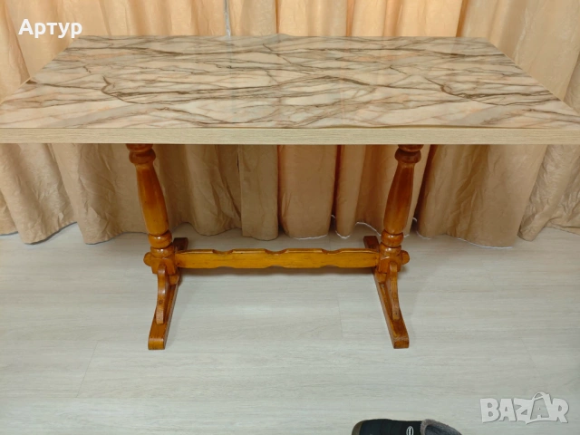 Кухненска маса 120/60/75 см.височина, снимка 3 - Маси - 53937170