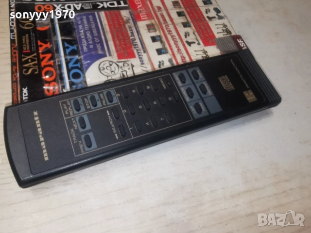 ★ █▬█ 0 ▀█▀ ★MARANTZ CD PLAYER REMOTE-ВНОС SWISS 1712251847, снимка 6 - Декове - 52828024