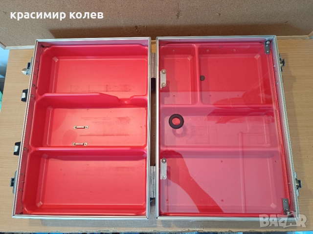немски алуминиев  куфар, снимка 5 - Куфари с инструменти - 51460492