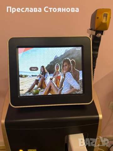 ДИОДЕН лазер за обезкосмяване , снимка 2 - Козметични уреди - 52395099