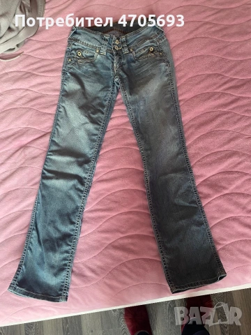 Дънки Pepe Jeans с ниска талия