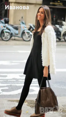 Класическа ежедневна къса черна лятна рокличка, снимка 7 - Рокли - 50434628