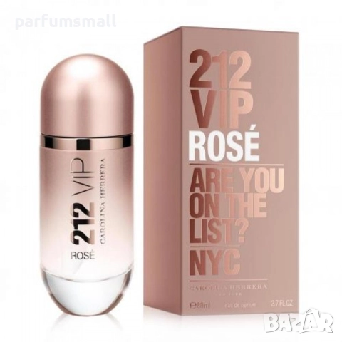 Carolina Herrera 212 VIP ROSÉ Eau de Parfum за жени 80 ml, снимка 1