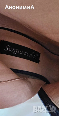 Дънкови обувки на ток Sergio Todzi, снимка 4 - Дамски ежедневни обувки - 53925009