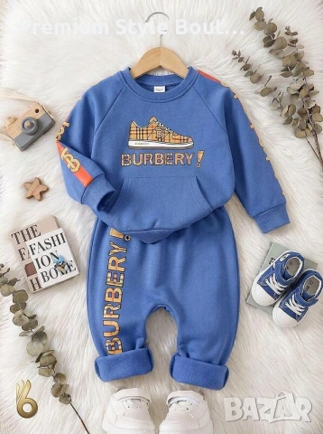 бебешки комплекти nike puma Burberry , снимка 2 - Комплекти за бебе - 54003892