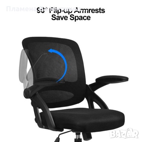 Ергономичен офис стол CH121, снимка 3 - Столове - 31898484