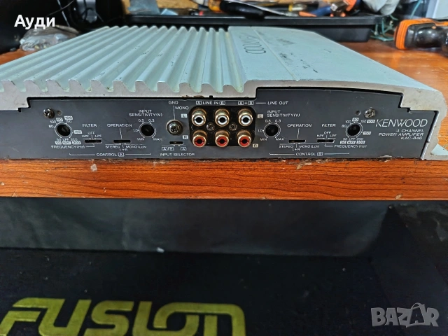 авто усилвател Kenwood kac 846, снимка 6 - Ресийвъри, усилватели, смесителни пултове - 53932579