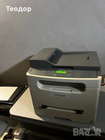 Лазерен принтер Lexmark X204n мрежов, снимка 3 - Принтери, копири, скенери - 52420893