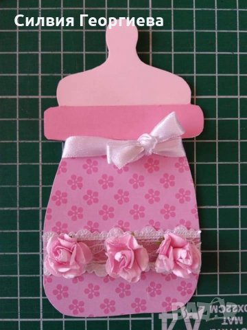 Ръчно изработени покани за кръщене, снимка 9 - Други - 29717710