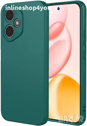 Матов Силиконов Кейс за Honor 400 5G , снимка 2 - Калъфи, кейсове - 50978915