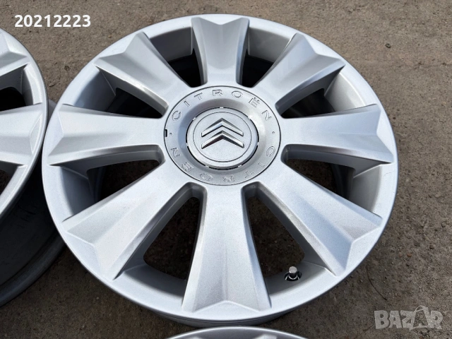4 броя алуминиеви джанти за Citroen C4,C4 Picasso,Grand C4 Picasso,Berlingo 17, снимка 11 - Гуми и джанти - 53886038