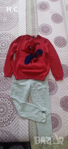 Блуза и панталон за 6-7 г., снимка 1 - Детски комплекти - 42684255