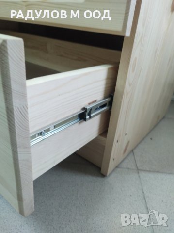 Скрин масив чам 80 см, 4 чекмеджета, снимка 4 - Скринове - 39880978