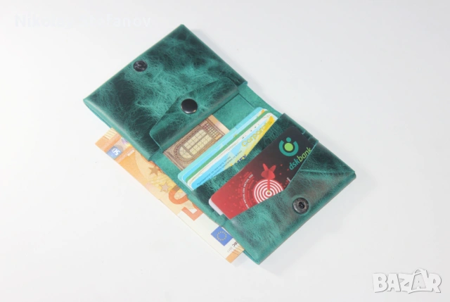 Вертикален оригами портфейл, снимка 2 - Портфейли, портмонета - 53977268