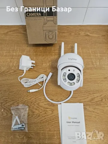 Нова Камера за Домашна Сигурност 2K, 360° Виждане, Двойна Аудио Връзка, снимка 8 - Други - 47431744