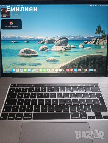Macbook Pro 16  SixCore Core i7, 16GB Ram, 512Gb SSD, 4Gb Ati Video,  Mac Os 26, Win 11, снимка 3 - Лаптопи за дома - 54083367
