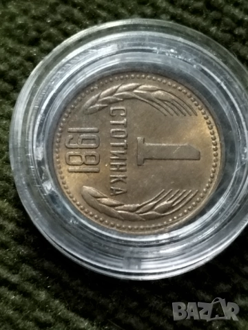 Една стотинка 1981г MS