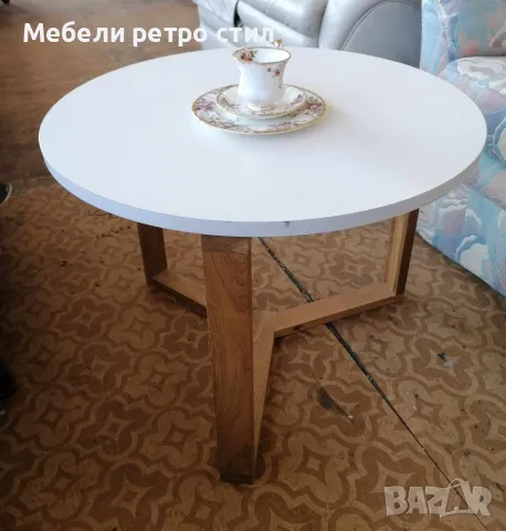 Бяла и елегантна масичка за кафе за вашето жилищно и офис пространство. , снимка 6 - Маси - 49007077