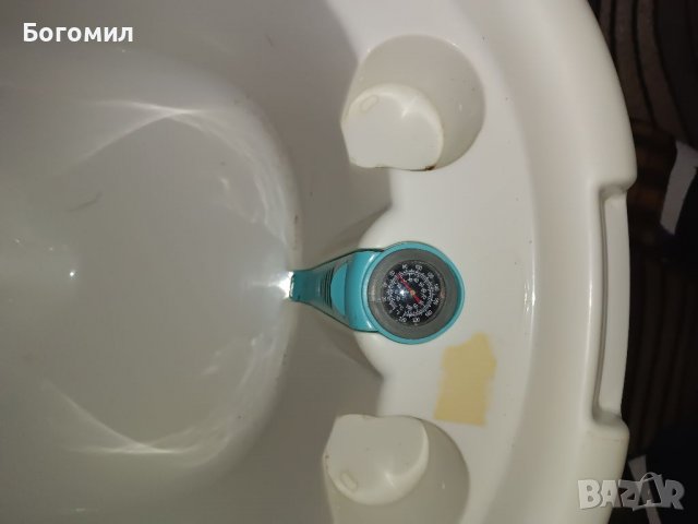 Бебешка вана с термометър