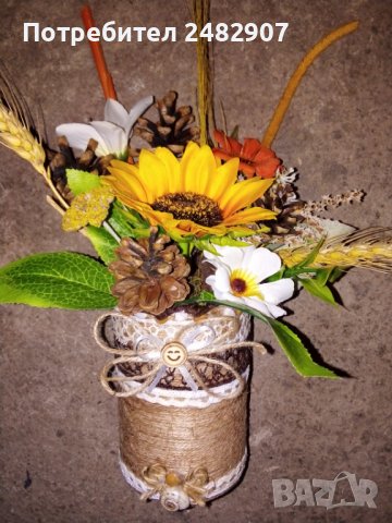 Декорация - ръчна изработка, снимка 2 - Декорация за дома - 37851514