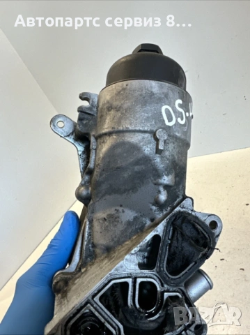 Тяло на маслен филтър и Охладител 9687847480 за Ситроен ДС4 Citroen ds4 type 9h05 1.6 Hdi 82hp 2011, снимка 2 - Части - 53105743