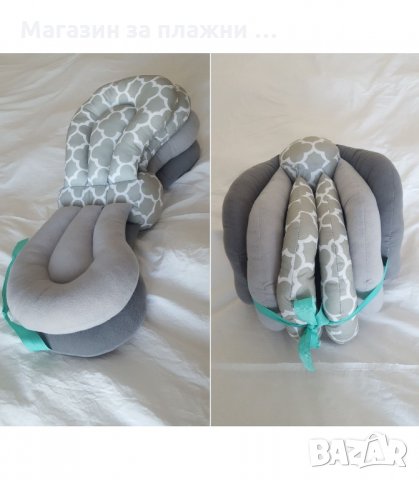 МНОГОФУНКЦИОНАЛНА ВЪЗГЛАВНИЦА ЗА КЪРМЕНЕ И СПАНЕ НА БЕБЕТА И МАЛКИ ДЕЦА - код 2668, снимка 5 - Аксесоари за кърмачки - 34164775