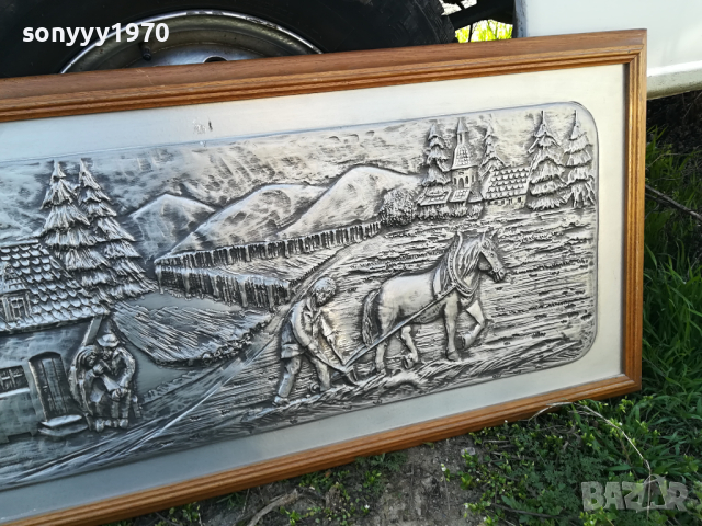 КАРТИНА-МЕТАЛ ДЪРВО 115Х50СМ 2403241045LNWC, снимка 9 - Антикварни и старинни предмети - 44920831