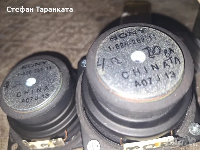 широко лентови говорители SONY , снимка 6 - Тонколони - 56135200