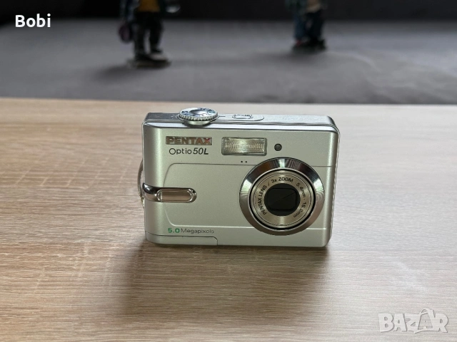 Pentax Optio 50L + калъфче, снимка 4 - Фотоапарати - 45798387