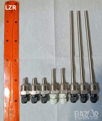 Неръждаеми гилзи за температурни датчици