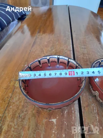 Стара керамична паница,паници #13, снимка 4 - Други ценни предмети - 50266377