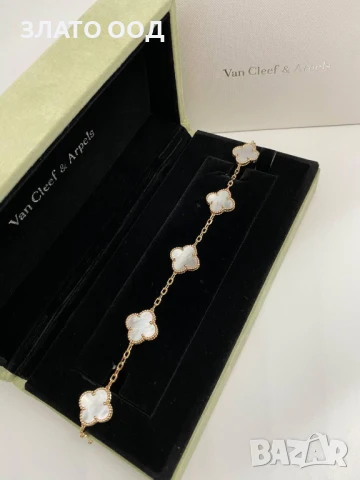 Златни сетове модел ДЕТЕЛИНА - 14К, снимка 11 - Колиета, медальони, синджири - 50461435