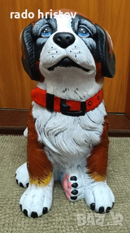Керамична фигура на куче, снимка 2 - Декорация за дома - 52188702