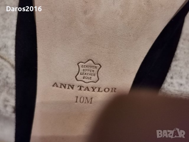 Дамско сабо с ток Ann Taylor 41 номер , снимка 7 - Дамски обувки на ток - 40113324