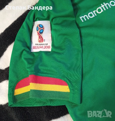 НОВА БЕЗ ЕТИКЕТ BOLIVIA L Marathon FIFA WC2018 CONMEBOL оригинална фланелка тениска Боливия, снимка 8 - Футбол - 53917127